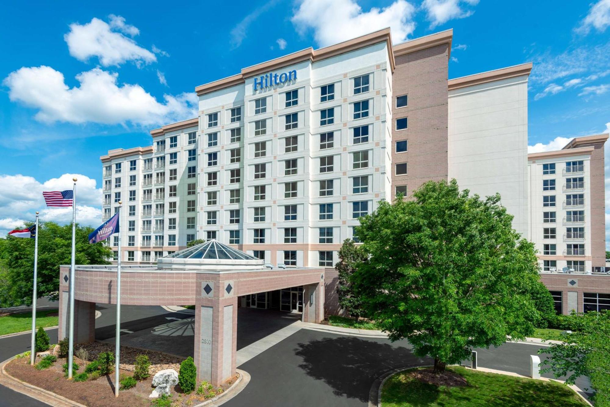 Hilton Charlotte Airport Hotel Eksteriør billede